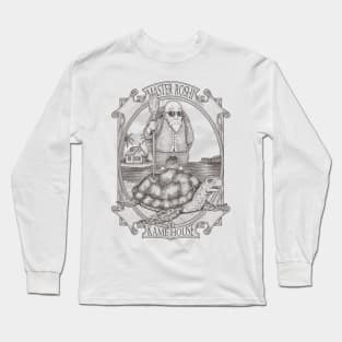 MASTER OF THE TURTLE HOUSE - lines Long Sleeve T-Shirt